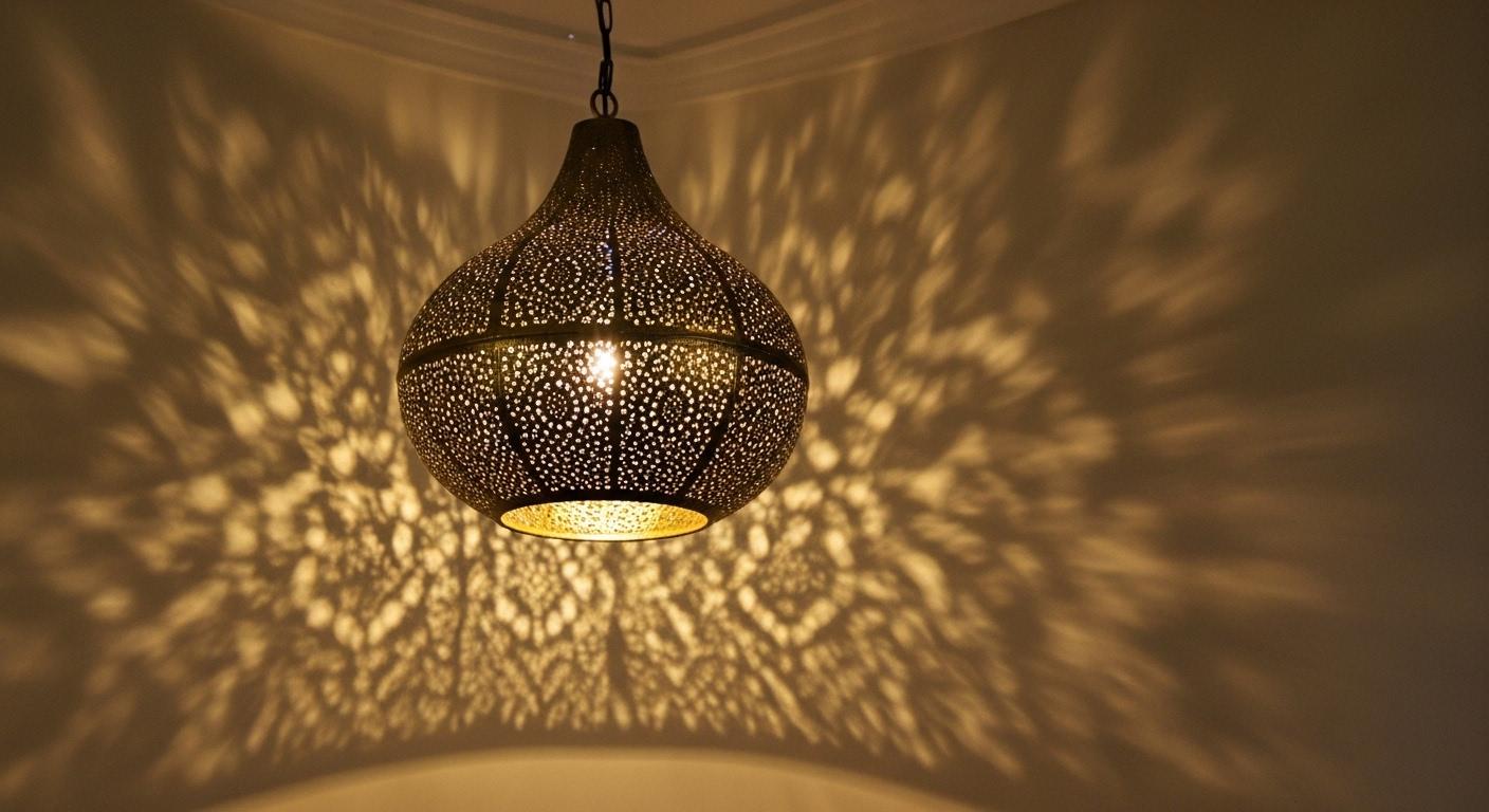 Moroccan handmade Brass pendant lights , Brass lamp , Moroccan pendant fixtures ,Hanging Lamp  , Moroccan Lamps Ceiling Lights Home Lantern