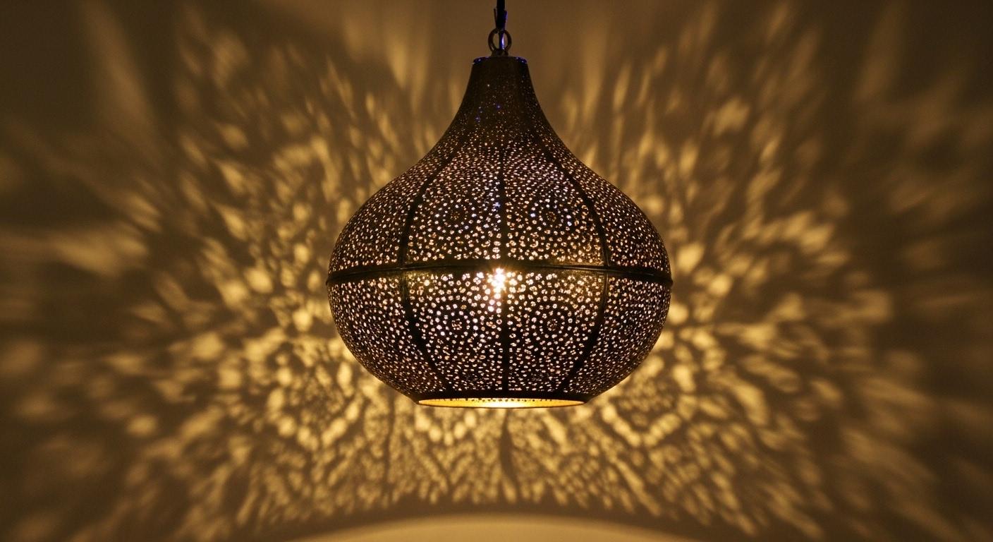 Moroccan handmade Brass pendant lights , Brass lamp , Moroccan pendant fixtures ,Hanging Lamp  , Moroccan Lamps Ceiling Lights Home Lantern