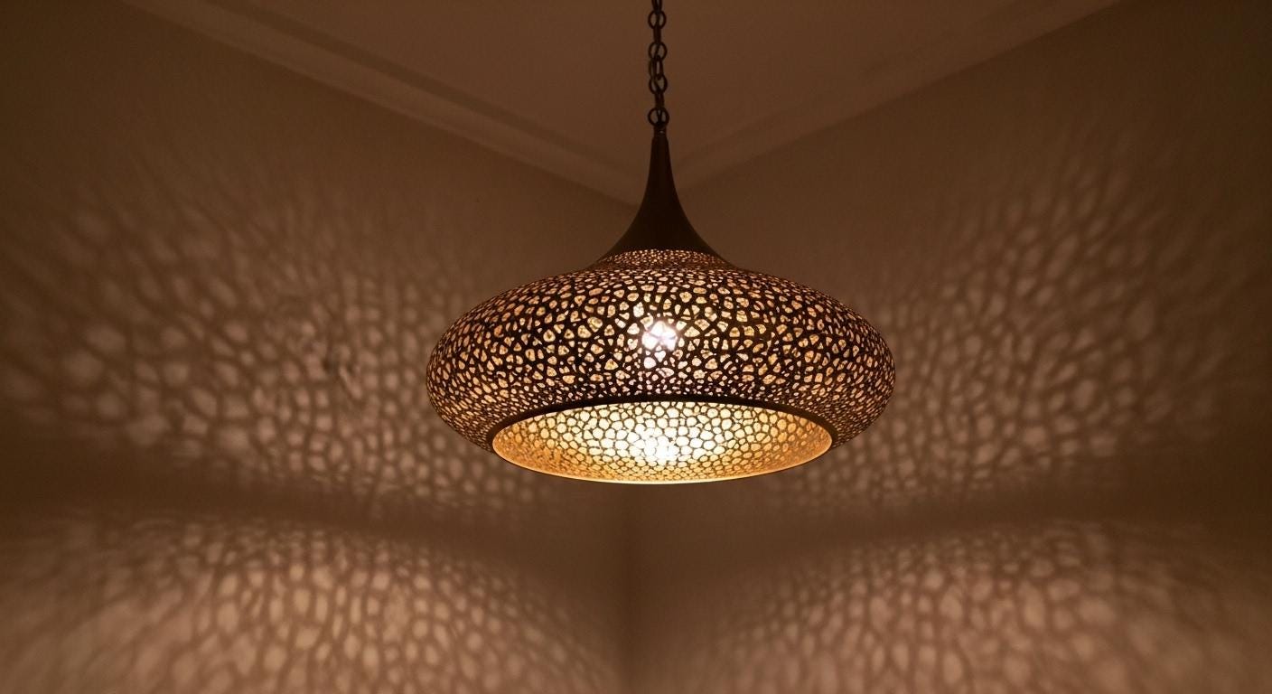 Handcrafted Moroccan brass pendant light , Handmade Hanging Lamp , Pendant Brass Light , Pendant Lighting ,Moroccan Light Fixtures