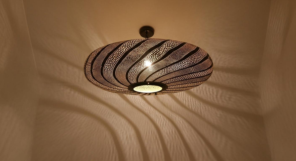 Moroccan pendant light, Ceiling Light, Moroccan pendant fixtures , Brass lamp , Hanging Lamp , Lampshades Lighting New Home Decor Lighting .