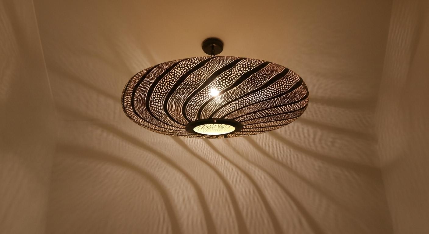 Moroccan pendant light, Ceiling Light, Moroccan pendant fixtures , Brass lamp , Hanging Lamp , Lampshades Lighting New Home Decor Lighting .