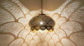 Handcrafted Moroccan Brass Pendant Light - Hanging Lamp