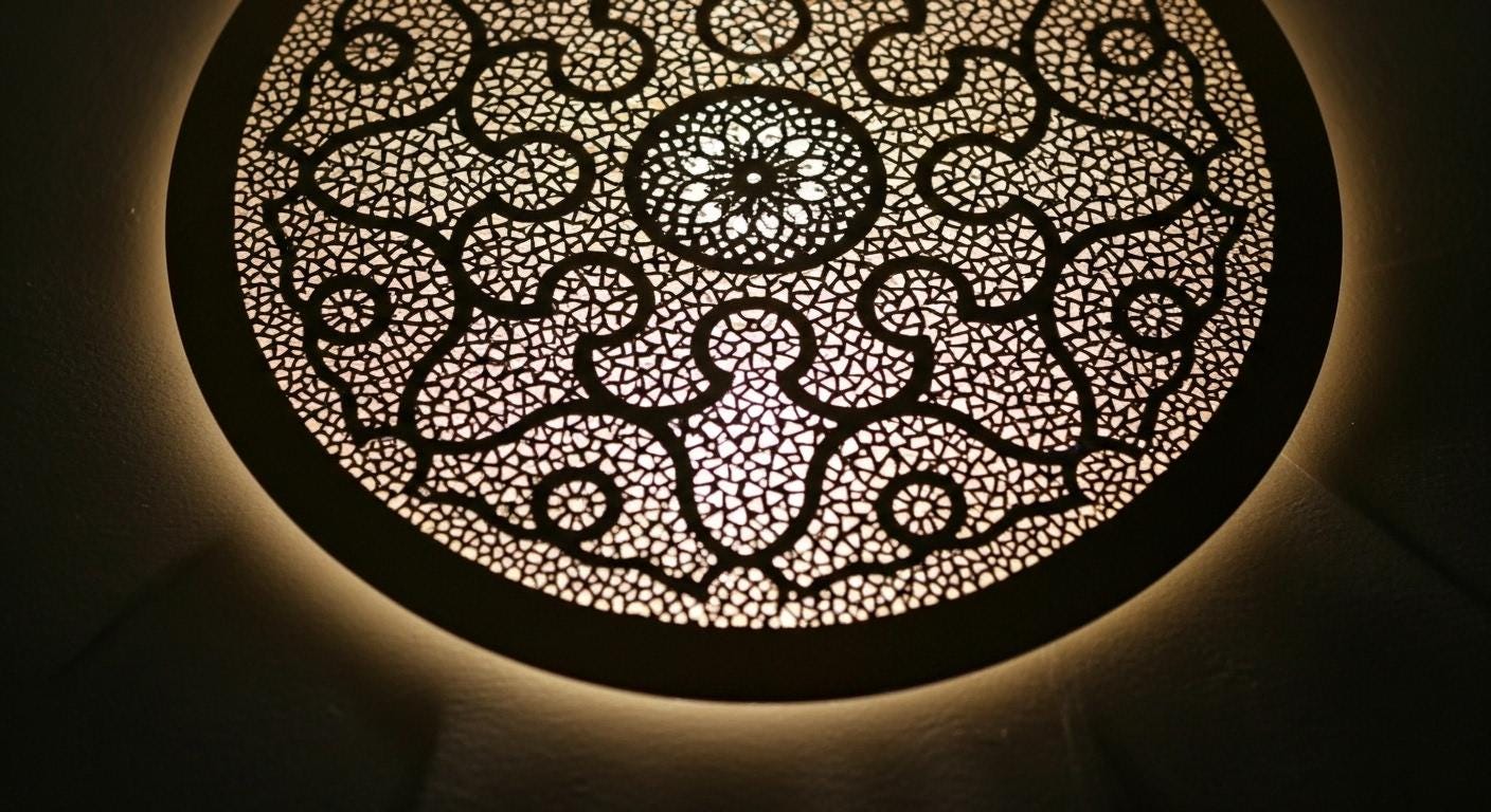 Moroccan brass round wall light lamp , Wall Brass Pendant Light , handmade wall light,copper sconce ,  Handmade Round Light Fixture