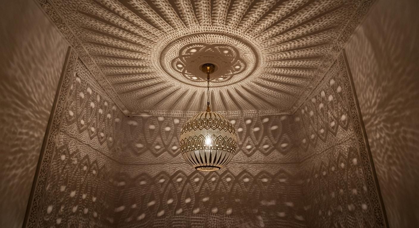 Brass Handmade Moroccan Pendant Light,Moroccan Metal Lamp , Boho Lighting ,Lampshades Lighting New Home Decor Lighting,Decorative Chandelier