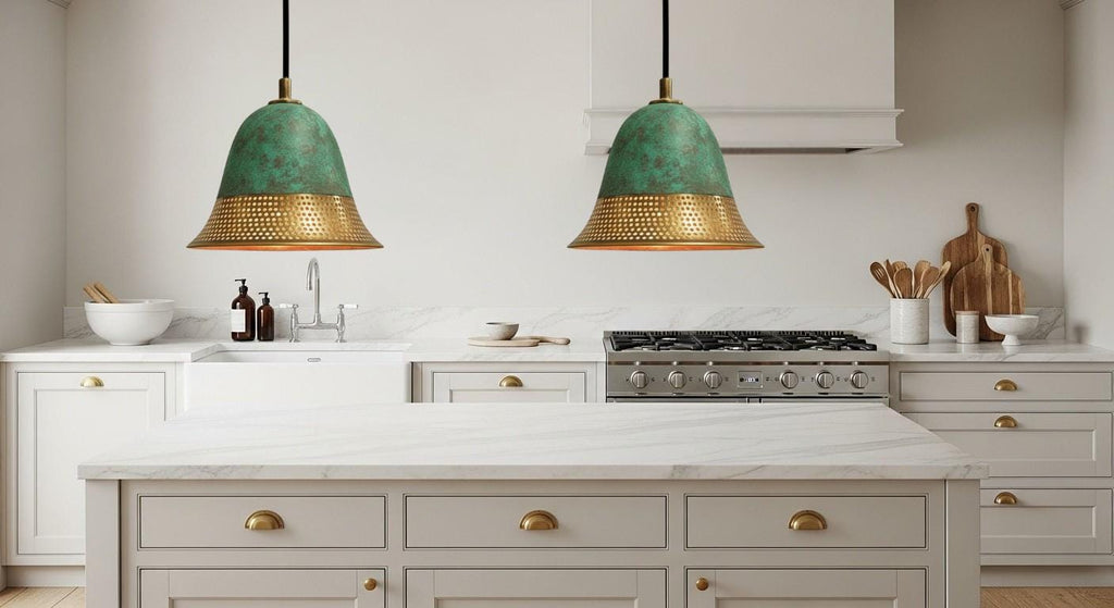 Oxidized Brass Dome Pendant Light ,brass dining lampshade,Industrial Hanging Lamp , Kitchen Island Lighting, Ceiling Light Fixture,lampshade