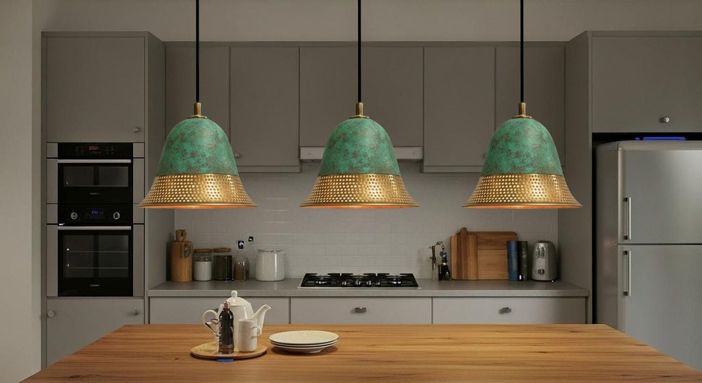 Oxidized Brass Dome Pendant Light ,brass dining lampshade,Industrial Hanging Lamp , Kitchen Island Lighting, Ceiling Light Fixture,lampshade
