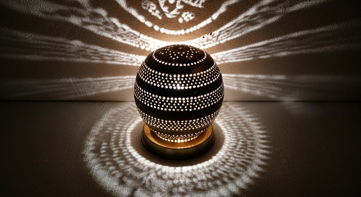 Handmade Moroccan Brass Table Lamp , Brass Desk Lamp, Floor lamp night light brass , handmade brass lamp,Lantern shade, handmade table lamp
