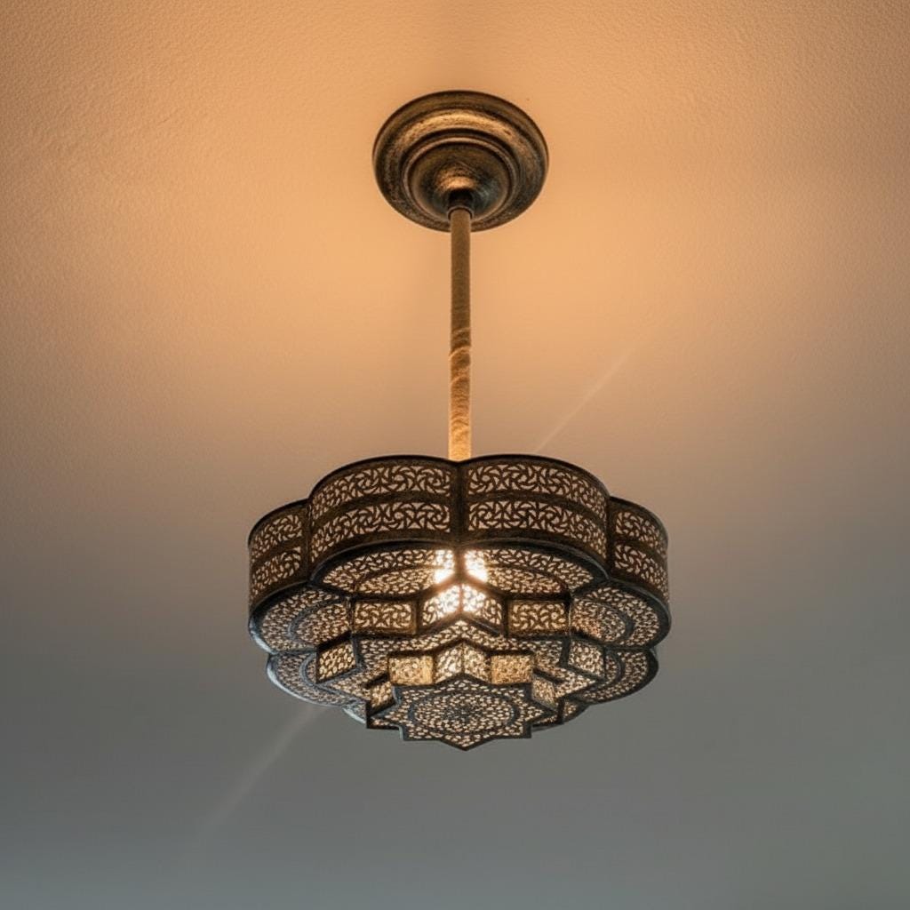 Handmade Moroccan Brass Pendant Light , Ceiling Light, Moroccan pendant fixtures, Simple Moroccan pendant lamp ,handmade chandelier