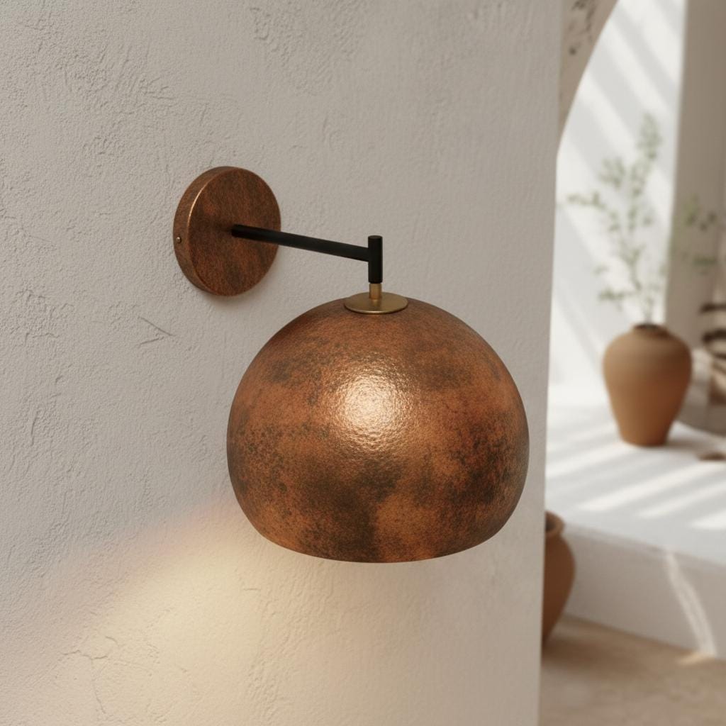 I would like this hanging lamp to have a white wall behind it.would like the floor to be completely white.