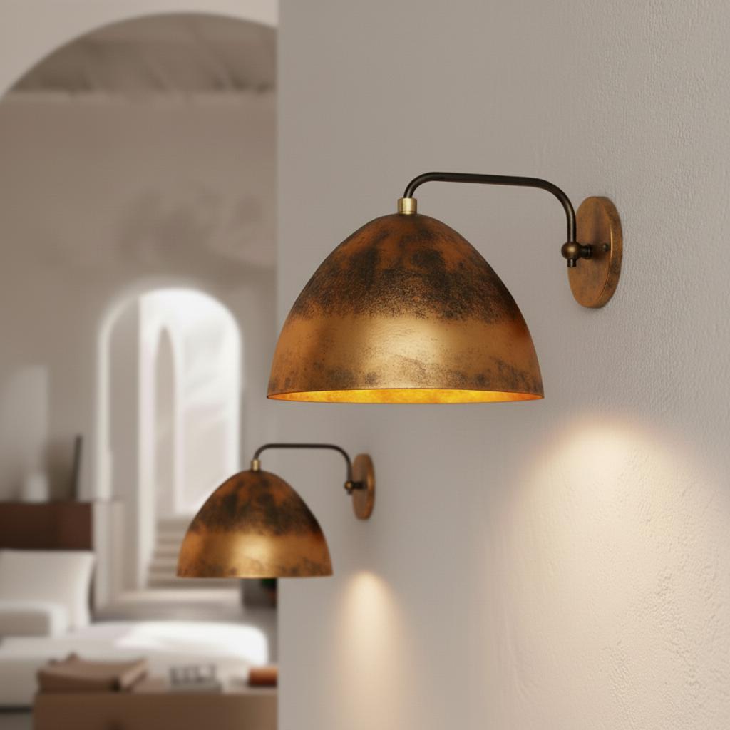 Handmade Hammered Copper Wall Sconce -Traditional Bronze Wall Lamps -Wall Sconce Brass -Handmade Moroccan Brass Wall Sconce -Rustic Lighting