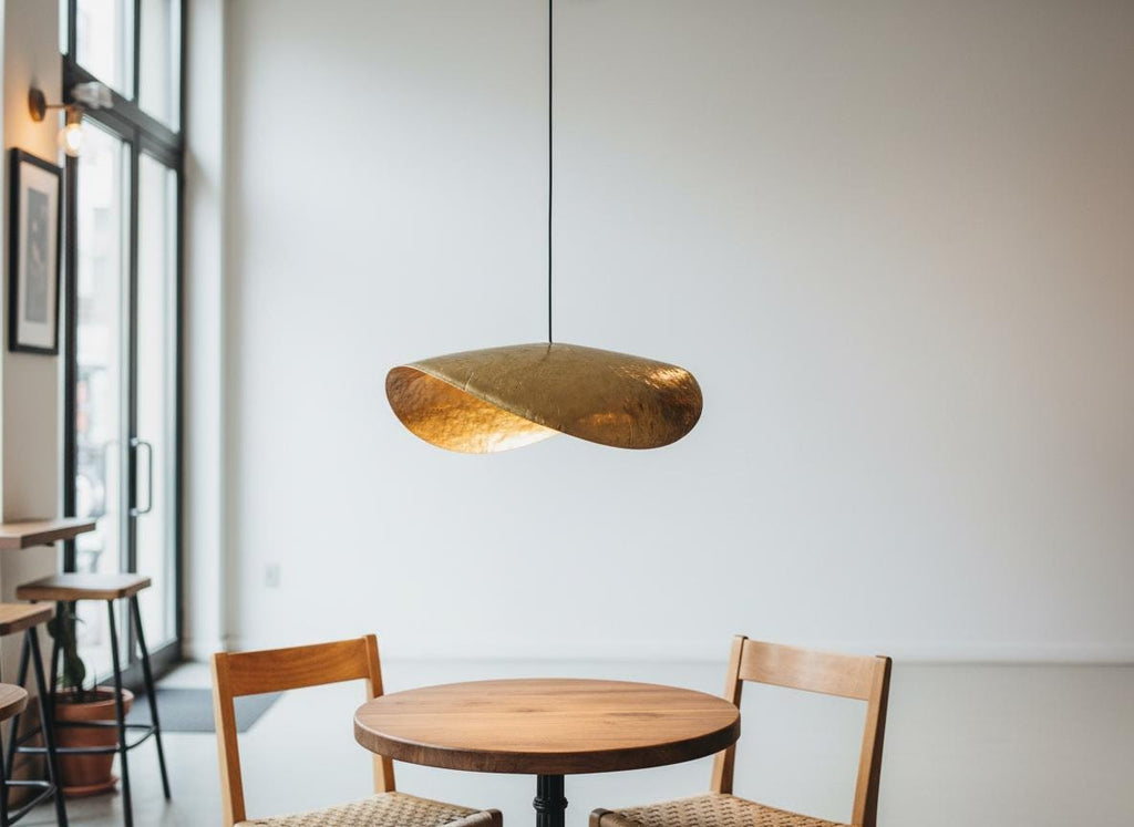 hammered Brass Light Fixture , Gold Leaf Pendant Light , Moroccan pendant fixtures , Island kitchen handmade dome , lamp pendant light