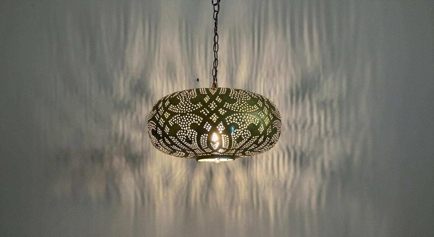 Handmade Moroccan Brass Pendant Lamp , Moroccan pendant fixtures , Hanging Lamp , Lampshades Lighting New Home Decor Lighting