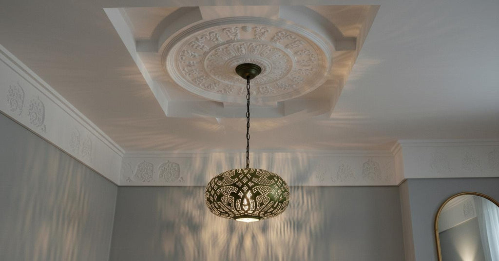 Handmade Moroccan Brass Pendant Lamp , Moroccan pendant fixtures , Hanging Lamp , Lampshades Lighting New Home Decor Lighting