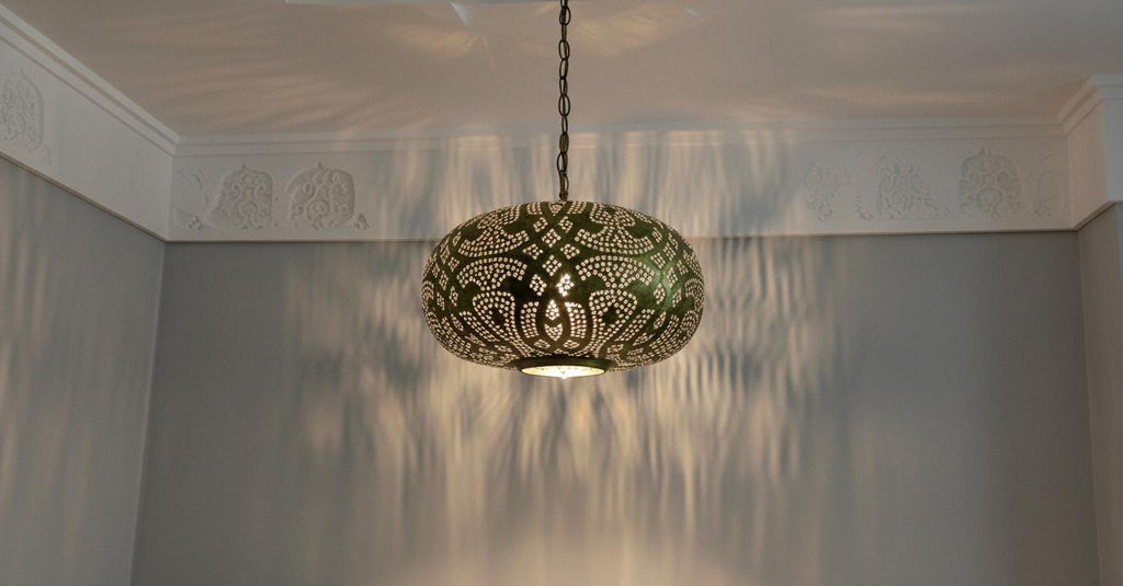 Handmade Moroccan Brass Pendant Lamp , Moroccan pendant fixtures , Hanging Lamp , Lampshades Lighting New Home Decor Lighting