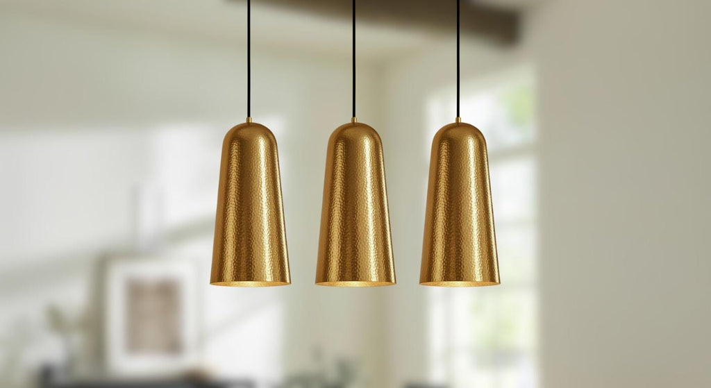 Handmade Brass Dome Pendant Light -,Handcrafted Pierced Brass - Modern Hanging Lamp - Brass Pendant Dome Light,  Moroccan Farmhouse Lighting