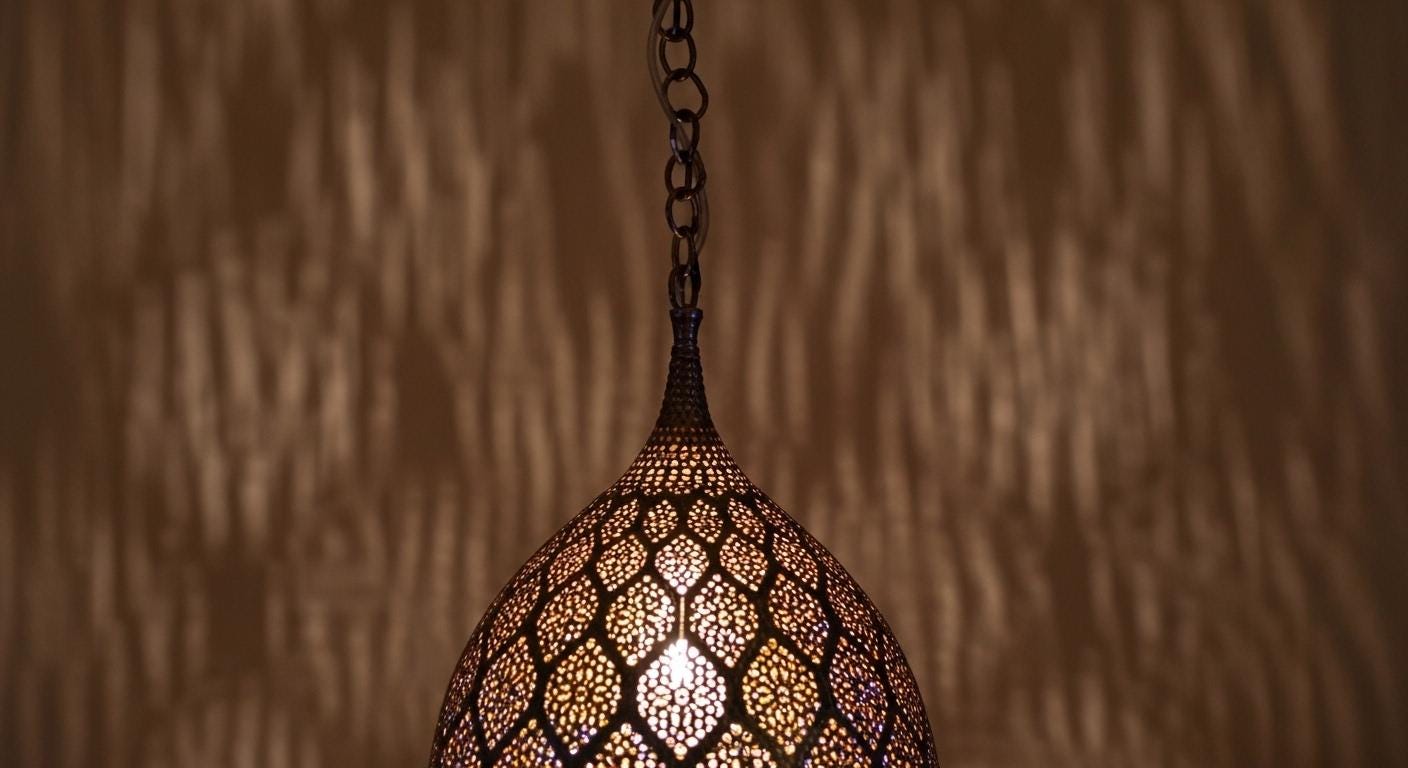 Handcrafted Moroccan brass pendant light , Handmade Hanging Lamp , Pendant Brass Light , Pendant Lighting ,Moroccan Light Fixtures