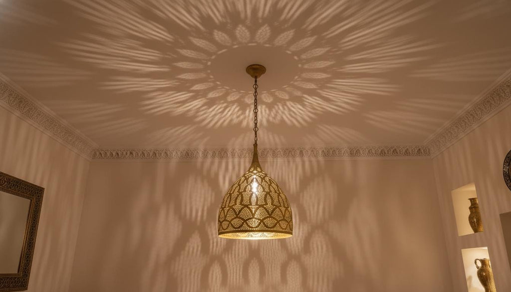 Handcrafted Moroccan Brass Pendant Light - New Home Decor Lighting