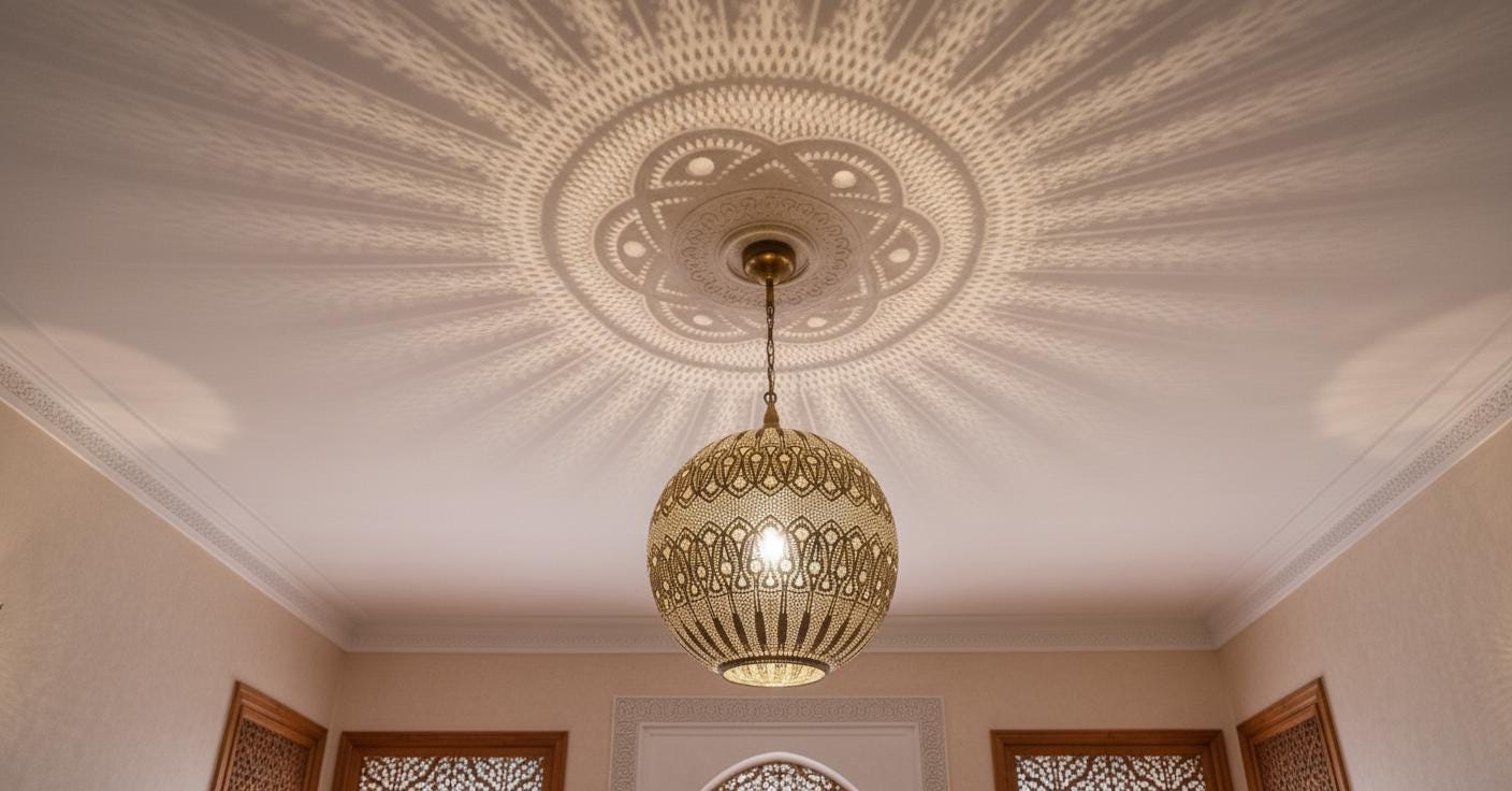 Brass Handmade Moroccan Pendant Light,Moroccan Metal Lamp , Boho Lighting ,Lampshades Lighting New Home Decor Lighting,Decorative Chandelier