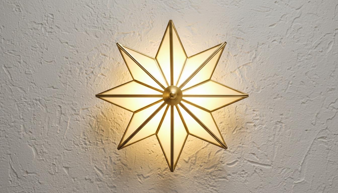 Handmade Moroccan Milk Glass Wall Light – Bronze Brass Chandelier – Glass Moroccan Wall Sconce –  Geometric Design Boho Hallway Lighting