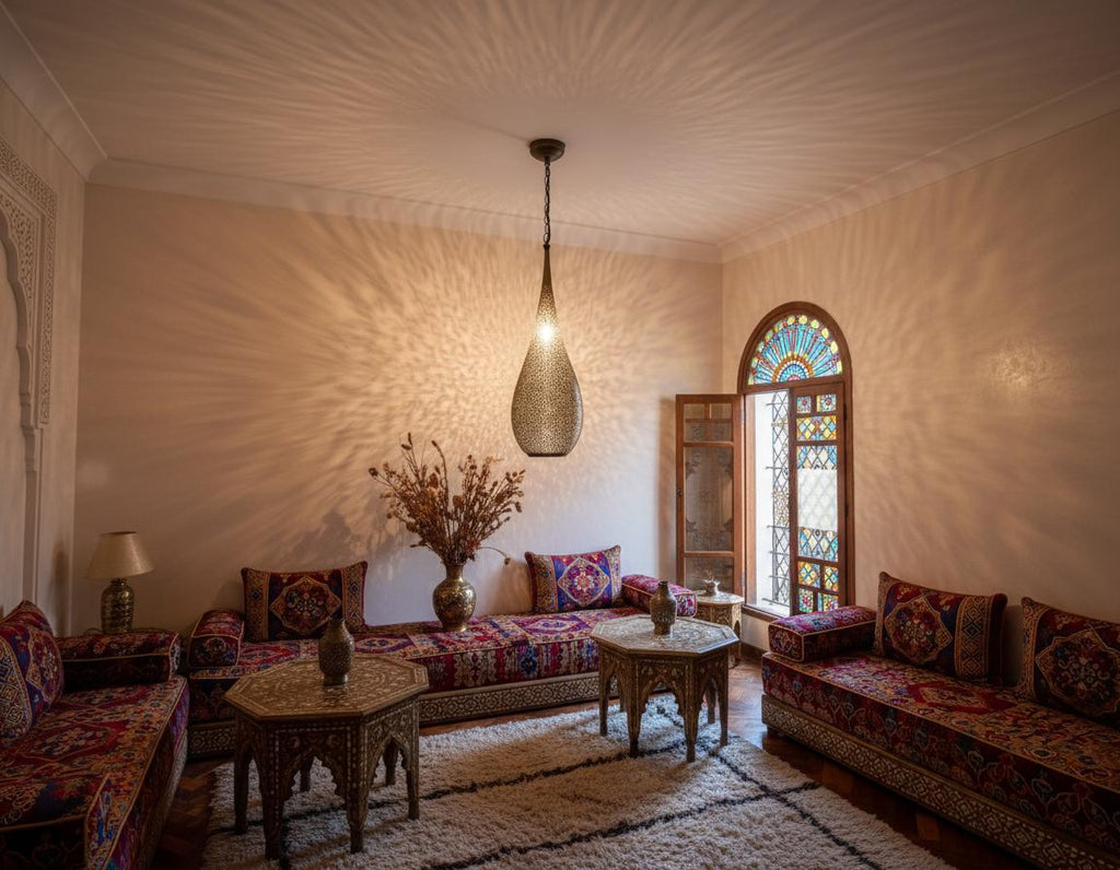 Moroccan Brass Pendant Lamp, Pendant Lamp, Brass Pendant Lamp, Light Fixtures, Pendant Lighting, Simple Moroccan Pendant Lamp