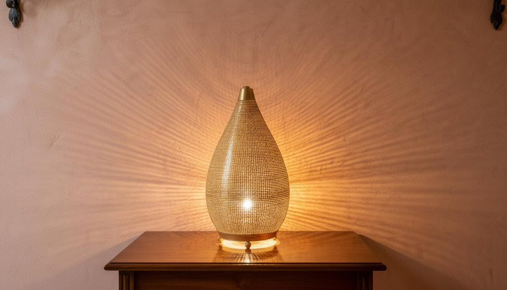 Moroccan Brass Table Lamp,Handmade brass table Light Shade , table light ,Moroccan Table Lamp Moroccan Copper Table Lamp