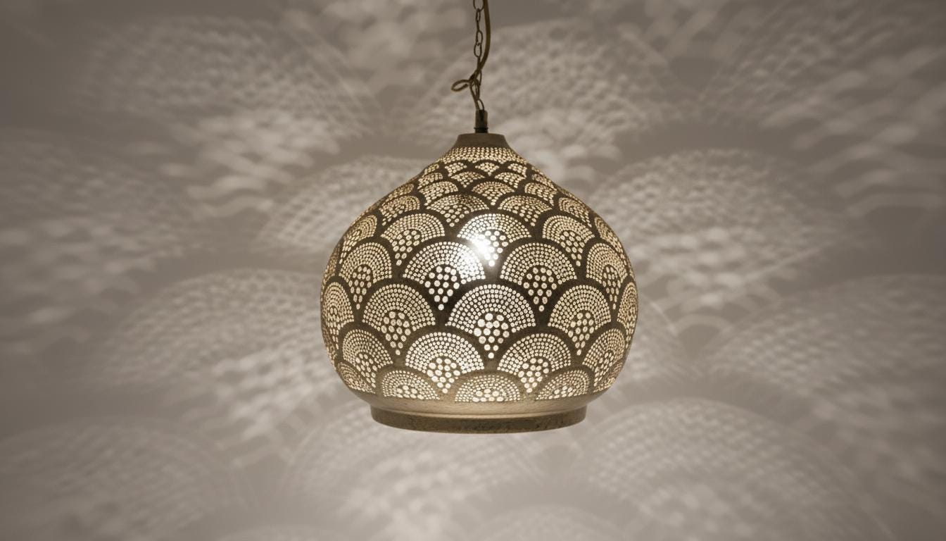 Moroccan Pendant Light,Moroccan Light Fixtures , Hanging Lamp , Lampshades Lighting New Home Decor Lighting ,Rustic Living Room Lighting