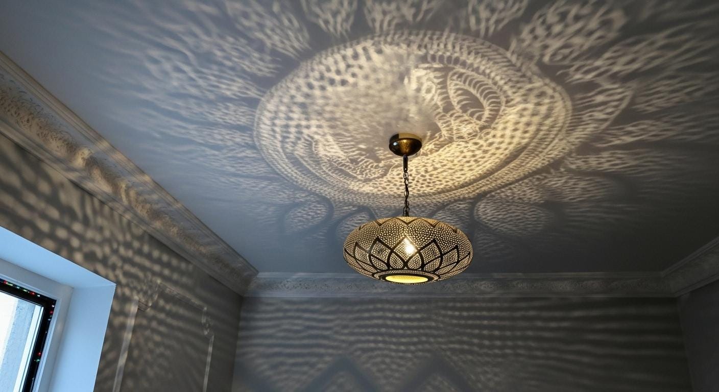 Handmade Moroccan Brass Pendant Light ,Boho Lighting ,Hanging Lamp , Lampshades Lighting ,    Lampshades Lighting New Home Decor Lighting .