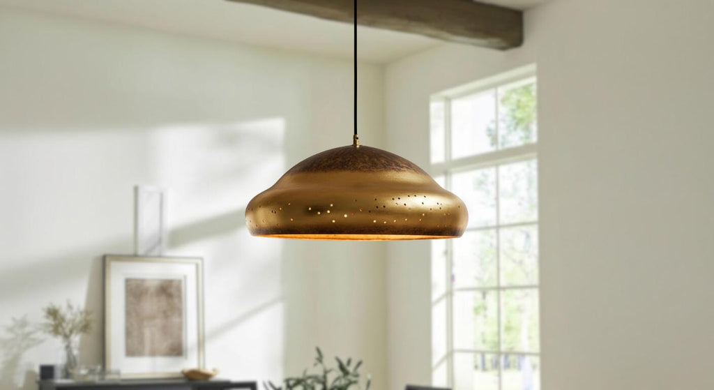 Copper Dome Pendant Lamp ,Boho Lighting , Oxidized Copper Light ,Ceiling Pendant Lamp, Light Fixtures,Rustic Chandelier,Farmhouse Chandelier