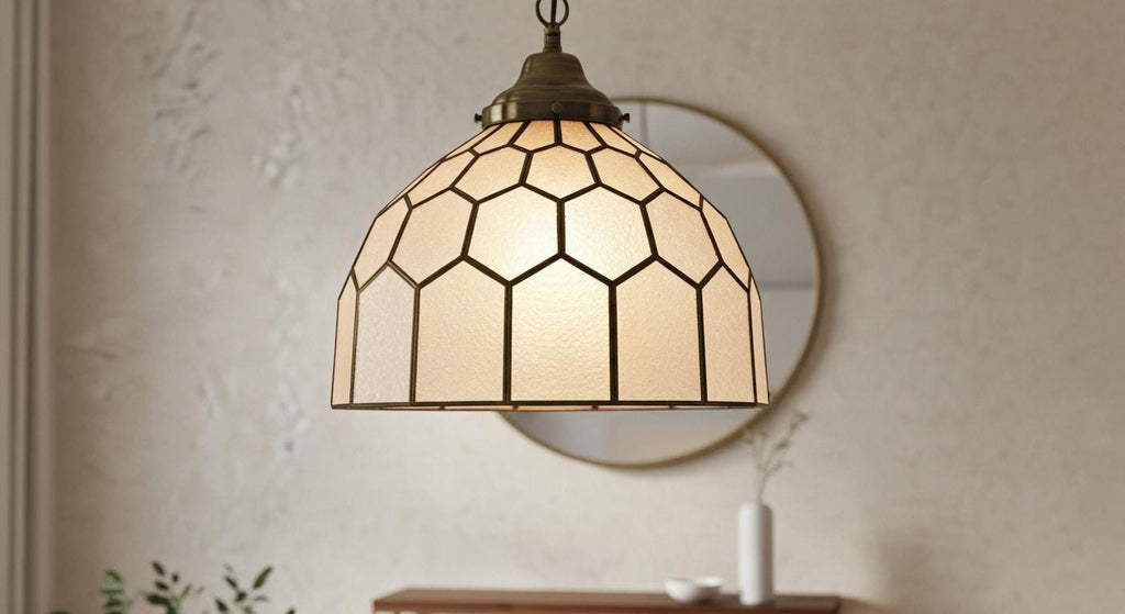 Glass Pendant Light , Moroccan lighting style Elegance Filigrain suspension light ,Brass Handmade Moroccan pendant light,hanging glass light