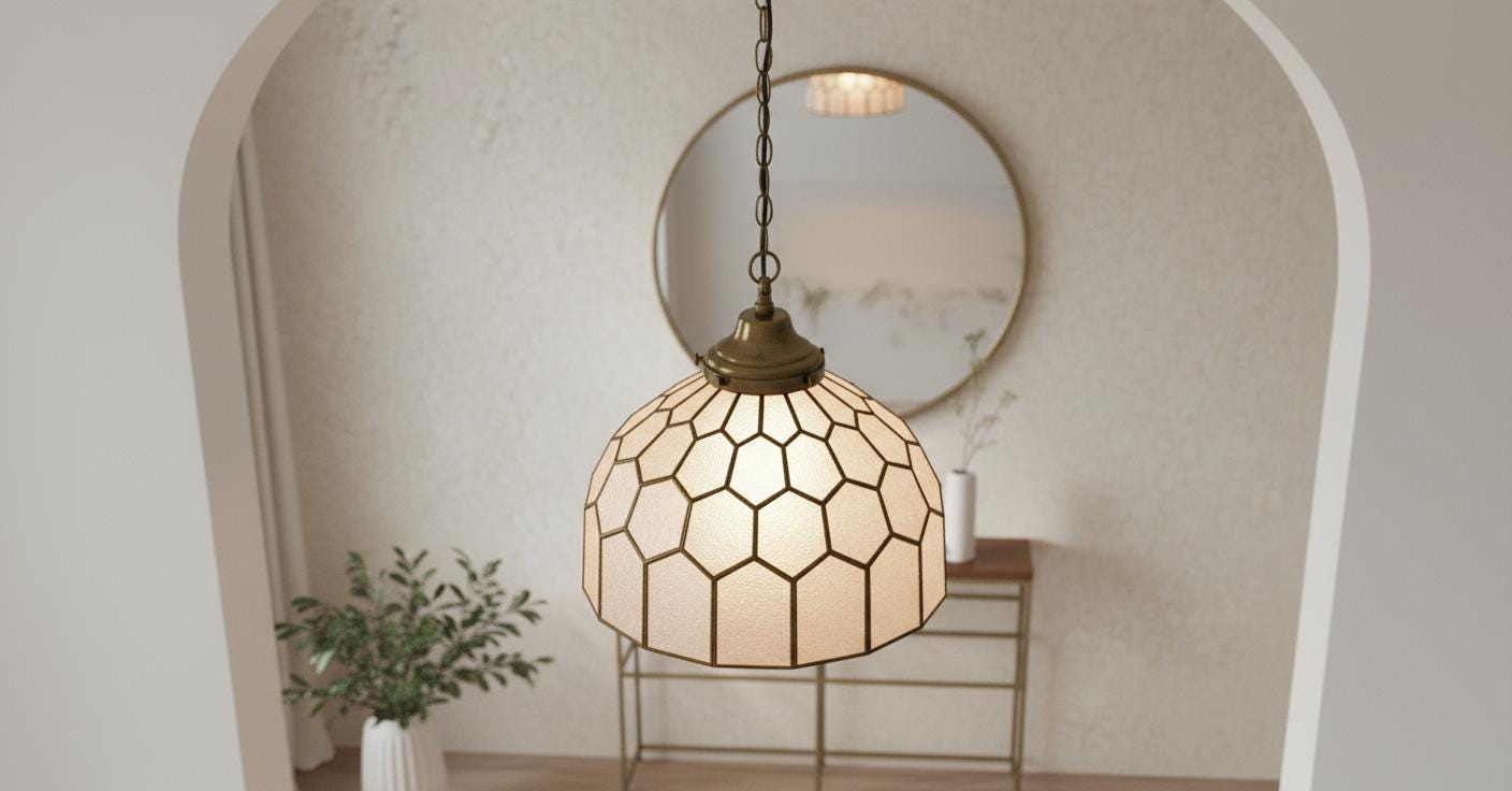 Glass Pendant Light , Moroccan lighting style Elegance Filigrain suspension light ,Brass Handmade Moroccan pendant light,hanging glass light