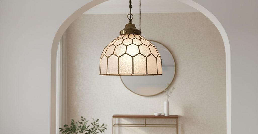 Glass Pendant Light , Moroccan lighting style Elegance Filigrain suspension light ,Brass Handmade Moroccan pendant light,hanging glass light