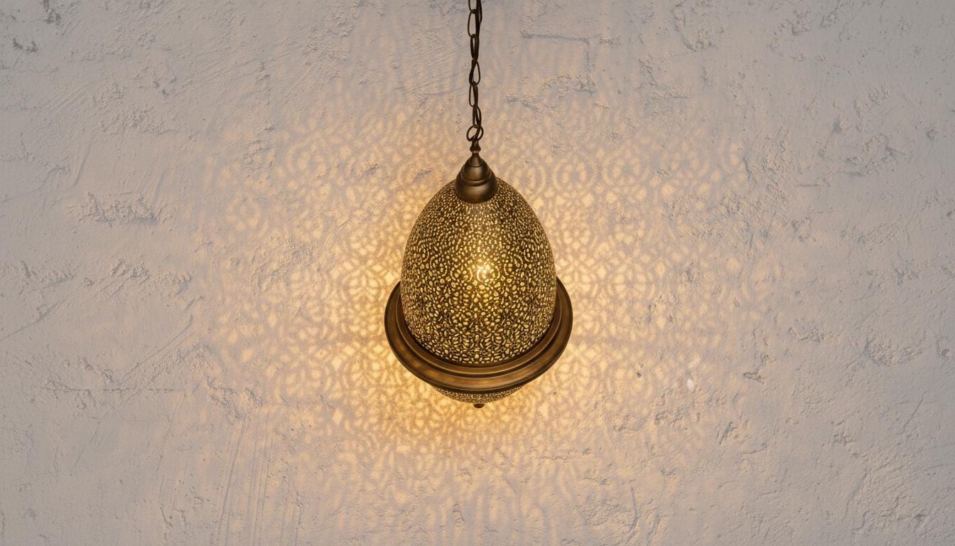 Moroccan Brass Pendant Lamp , Light Fixtures ,Pendant Lighting , Handmade Engraved Brass Lamps ,Hanging Chandelier,Moroccan handmade design