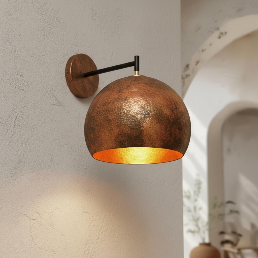 I would like this hanging lamp to have a white wall behind it.would like the floor to be completely white.