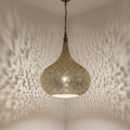 Moroccan Brass Pendant Light , Moroccan Light Fixtures , Simple Moroccan Hanging Lamp ,Moroccan handmade design , Moroccan Chandelier