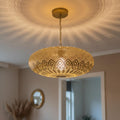 Handmade Moroccan Brass Pendant Light , Pendant Lighting , Simple Moroccan Pendant Lamp ,Handmade light fixture, Ceiling chandelier