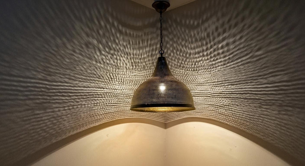 Brass Moroccan Pendant Light, Moroccan handmade design, pendant lamps , Brass Dining Lampshade , Moroccan Lamp , Hammerd Brass Lamp