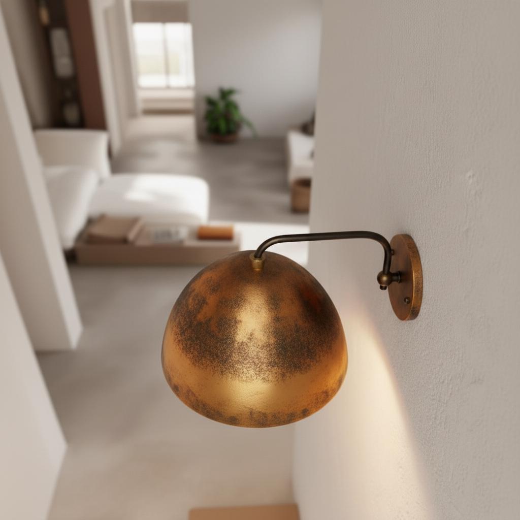 Handmade Hammered Copper Wall Sconce -Traditional Bronze Wall Lamps -Wall Sconce Brass -Handmade Moroccan Brass Wall Sconce -Rustic Lighting