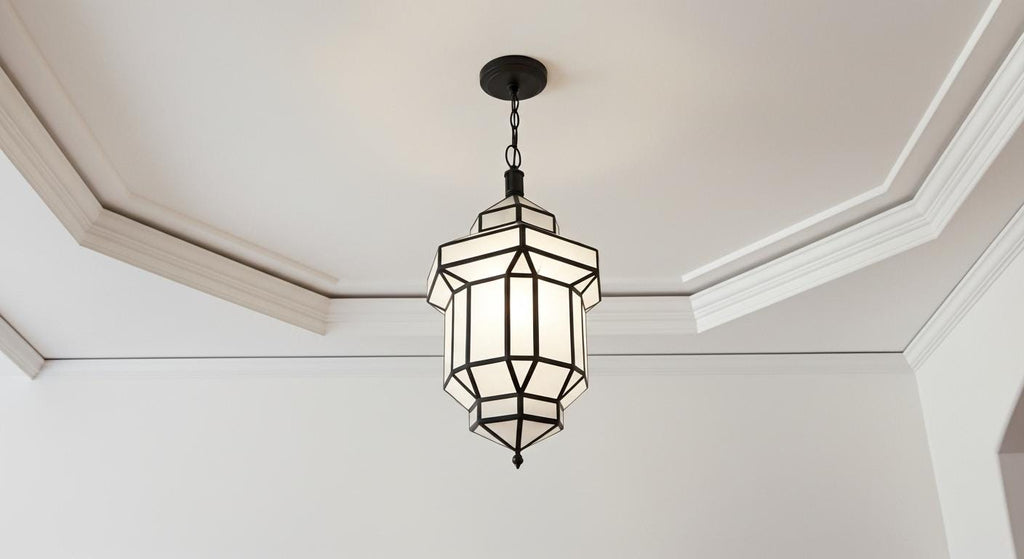 Handmade Moroccan Milk Glass Pendant Light , Brass Hanging Lamp , Lighting for Home Decor ,Bronze Brass Chandelier Milky Glass