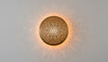 Handmade Wall Light Moroccan Wall Sconce - Handmade Brass Light - Geometric Pattern – Home Decor Lighting -Wall Lamp Shade,Boho Lighting
