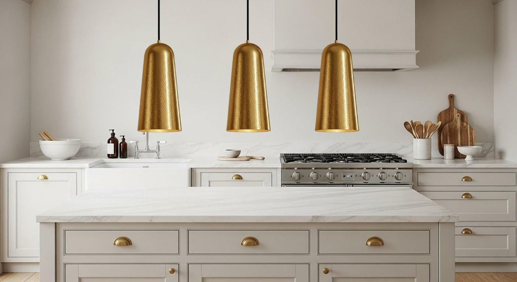 Handmade Brass Dome Pendant Light -,Handcrafted Pierced Brass - Modern Hanging Lamp - Brass Pendant Dome Light,  Moroccan Farmhouse Lighting