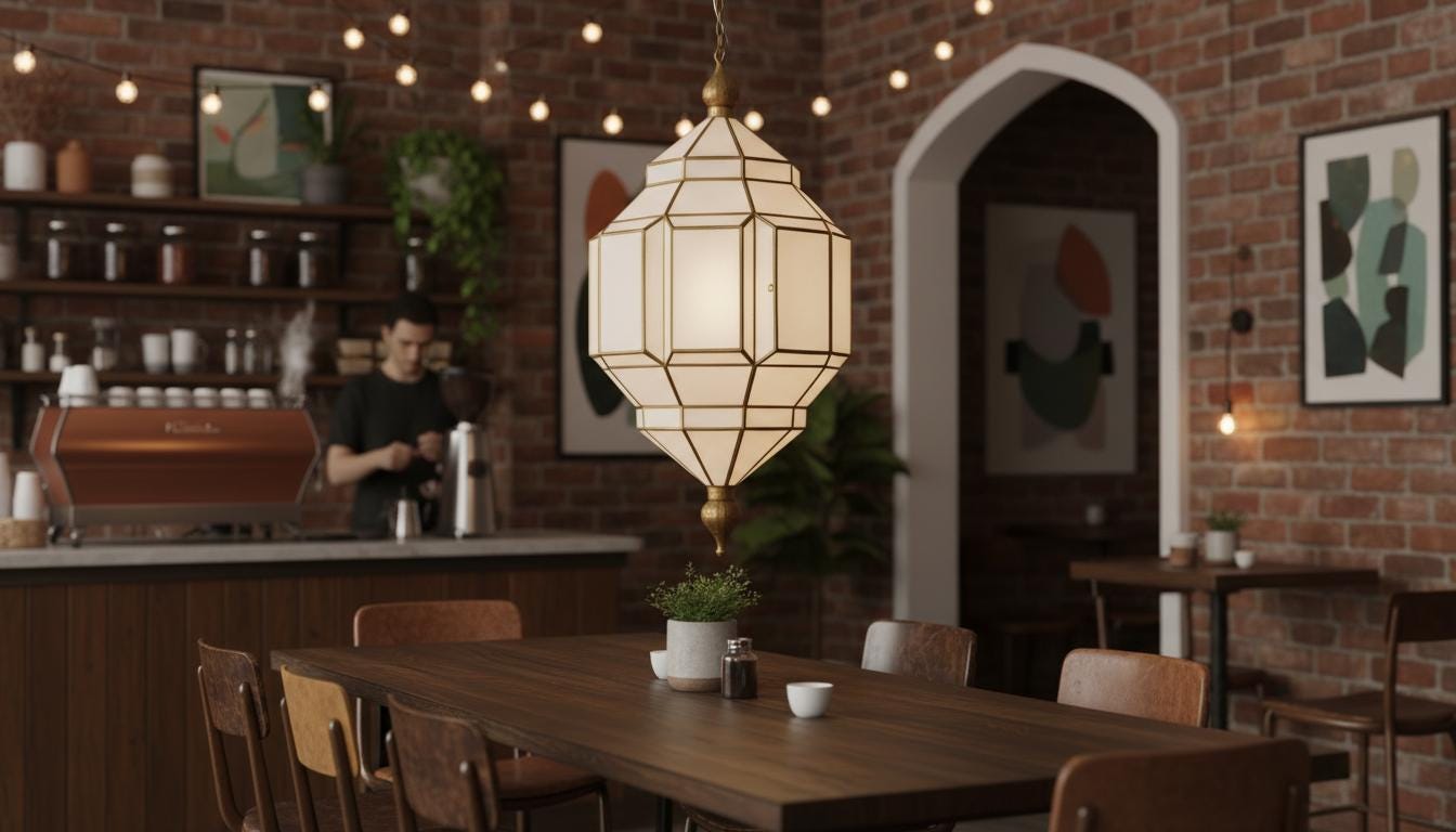 Handmade Moroccan Milk Glass Pendant Light,Bronze Brass Chandelier Moroccan lighting style Elegance suspension light,Moorish Ceiling Lamp
