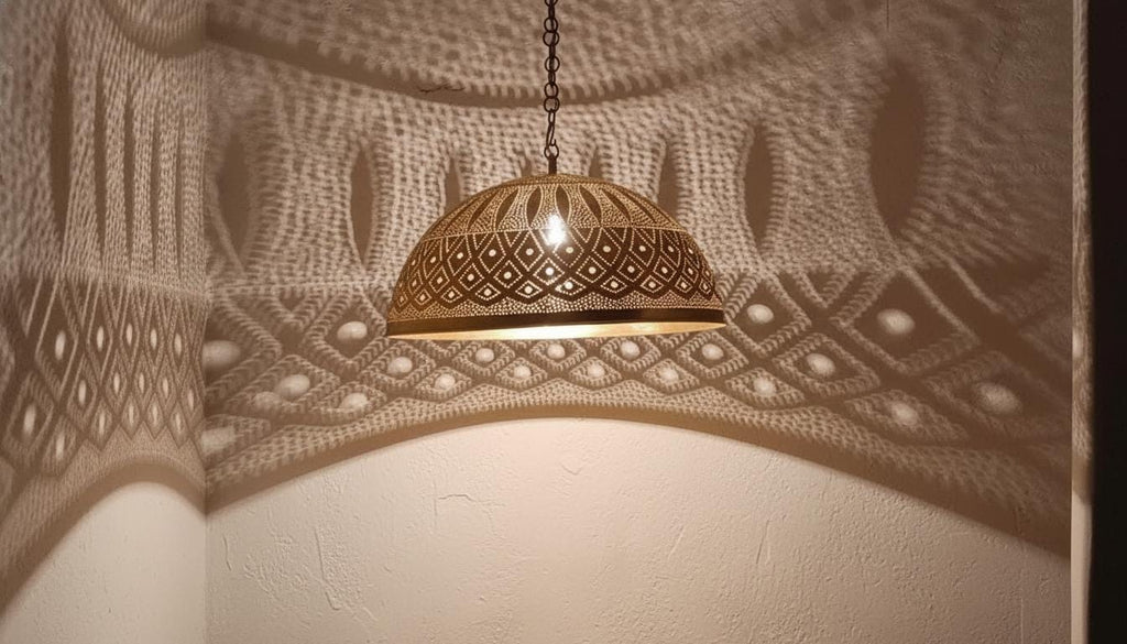 Handmade Hammered Brass Moroccan Pendant Light,Handmade Ceiling Fixture, Moroccan Ceiling Lights,Home Decor Lighting