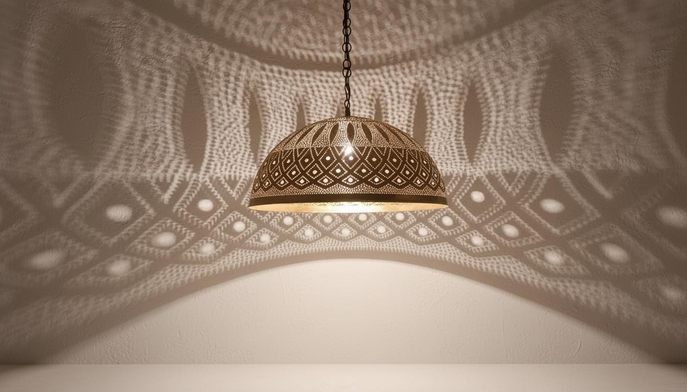 Handmade Hammered Brass Moroccan Pendant Light,Handmade Ceiling Fixture, Moroccan Ceiling Lights,Home Decor Lighting