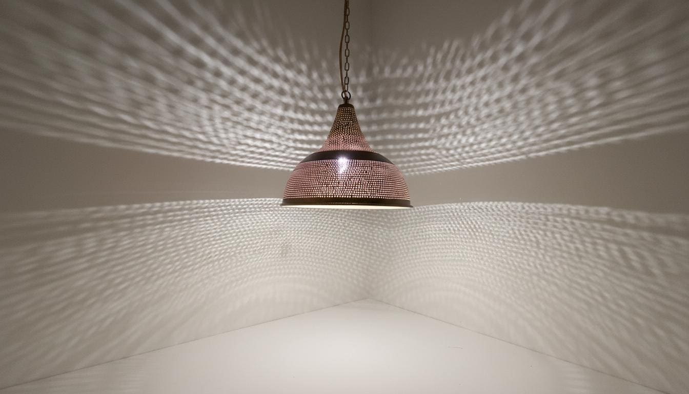 Brass Moroccan Pendant Light, Moroccan handmade design, pendant lamps , Brass Dining Lampshade , Moroccan Lamp , Hammerd Brass Lamp
