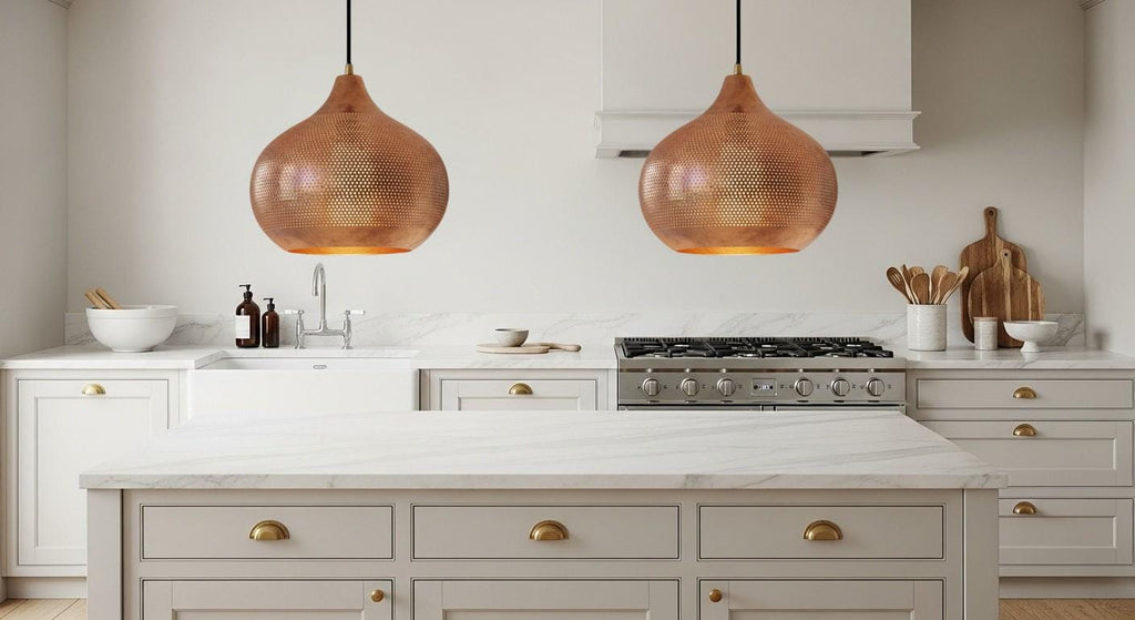 Handcrafted Hammered Copper Pendant Copper Pendant Light ,Modern Copper Dome Pendant Lamp, Copper Hanging Lamp,Boho Light,Dome Lamp
