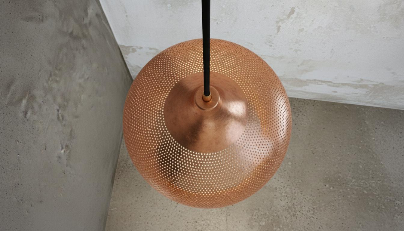 Handcrafted Hammered Copper Pendant Copper Pendant Light ,Modern Copper Dome Pendant Lamp, Copper Hanging Lamp,Boho Light,Dome Lamp