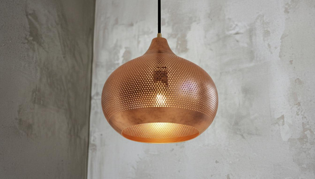 Handcrafted Hammered Copper Pendant Copper Pendant Light ,Modern Copper Dome Pendant Lamp, Copper Hanging Lamp,Boho Light,Dome Lamp