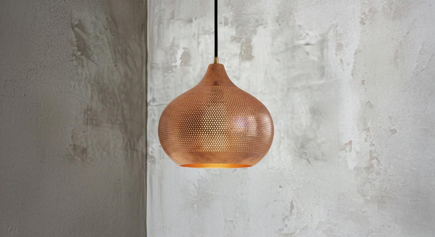 Handcrafted Hammered Copper Pendant Copper Pendant Light ,Modern Copper Dome Pendant Lamp, Copper Hanging Lamp,Boho Light,Dome Lamp