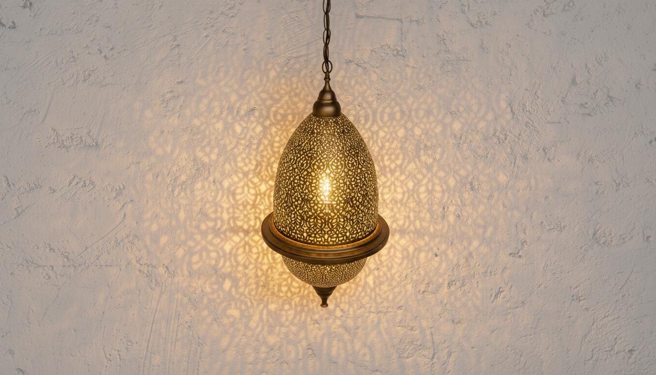 Moroccan Brass Pendant Lamp , Light Fixtures ,Pendant Lighting , Handmade Engraved Brass Lamps ,Hanging Chandelier,Moroccan handmade design