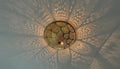 Flush Ceiling Light, Handmade Moroccan Brass Wall Sconce , Simple Moroccan Ceiling lamps, Ceiling Light Fixture , Moroccan light design